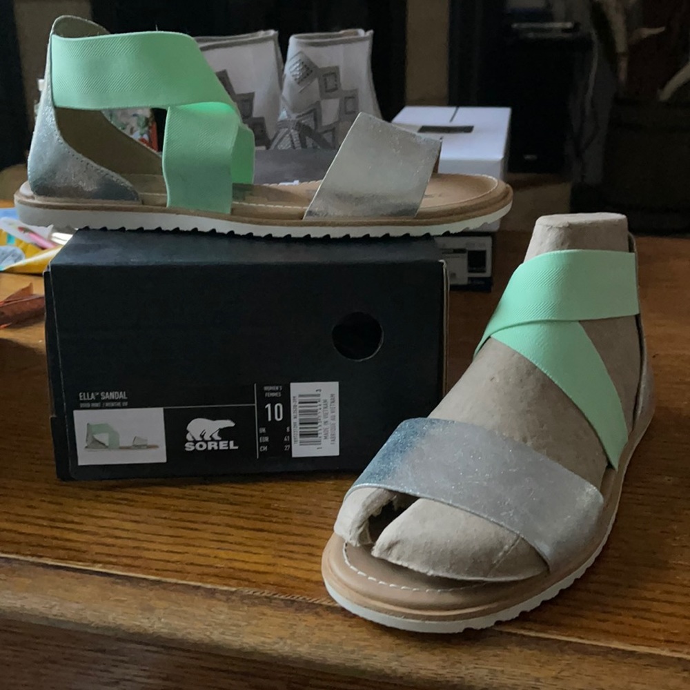 Sorel mint Ella sandal